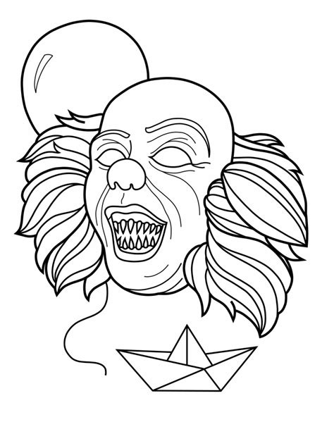 Creepy crawly spiders are a fascination for all kids and many adults. Pennywise Coloring Pages - Coloring Home