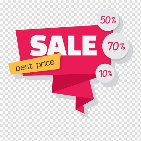 Of Sale Best Price Sale Discount Label Transparent Background Png