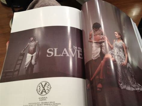 Pakistani Fashion Designers ‘be My Slave Shoot Called ‘racist