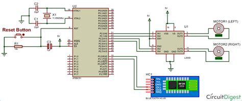 This app circuit diagram is a collection of different types of electronics circuit diagrams with circuit working details and provides you an brief idea about all diagram are clean and with high resolution that you can also save to your device very easily. 8051 PROGRAMMING: Android Controlled Robot using 8051 ...