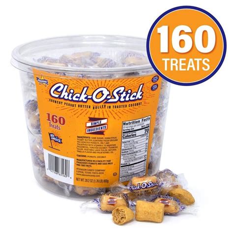 Chick O Stick Chick O Stick Peanut Butter And Coconut Candy 160 In The