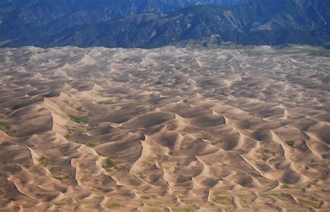 Photos An Aerial View Of Great Sand Dunes National Park And Preserve