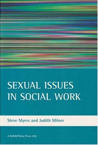 sexual issues in social work basw policy press titles 9781861347138 judith