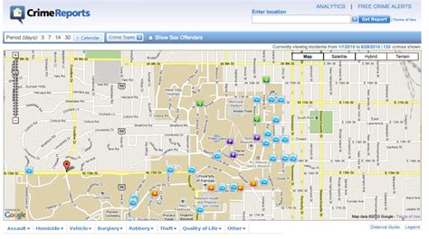 University Of Kansas Campus Map Map