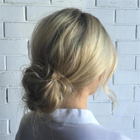 Best 40 Low Bun Updo Hairstyles Ideas On Therighthairstyles