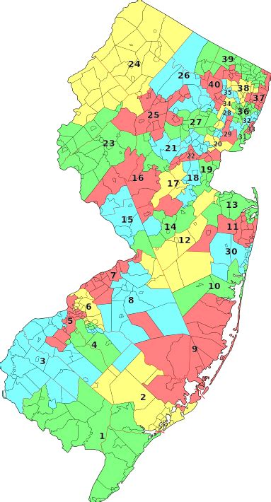 Digital Nj Map With Congressional Districts Ubicaciondepersonascdmx