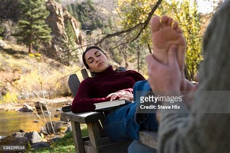 Girlfriend Foot Massage Photos And Premium High Res Pictures Getty Images