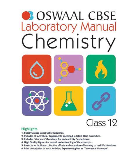 Oswaal Cbse Laboratory Manual For Class 12 Chemistry Buy Oswaal Cbse Laboratory Manual For