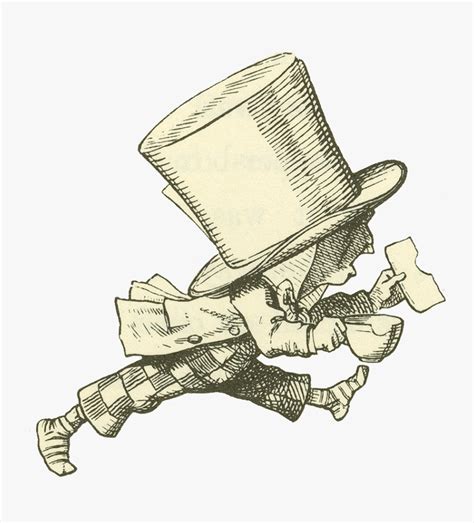 Mad hatter pours tea design. Mad Hatter Running - Alice In Wonderland Illustrations Mad ...