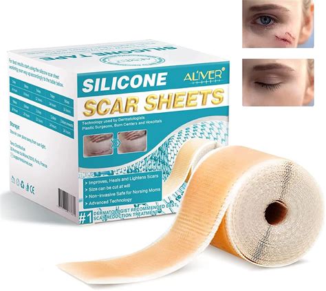 Purvigor Silicone Scar Tape 16 X 120 Roll Medical Soft Silicone