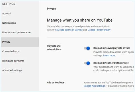 How To Manage Your Youtube Privacy Settings Vpnoverview