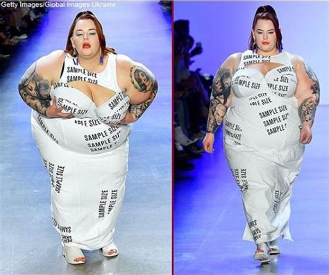 Plus Size Model Tess Holliday Steals The Show At New York