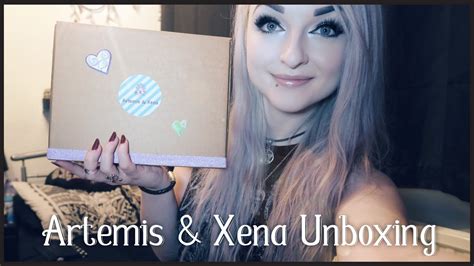 Artemis And Xena Subscription Box Unboxing Review Youtube