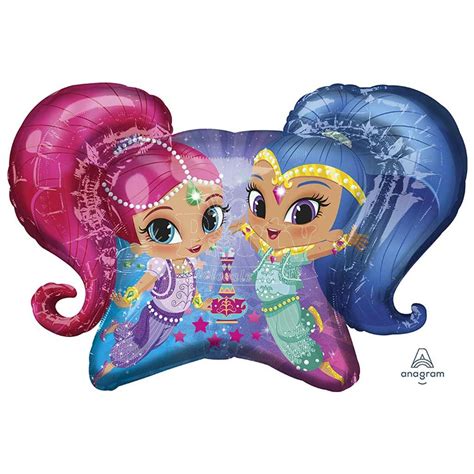 Shimmer And Shine Jumbo Foil Balloon 31inch | Party Wholesale