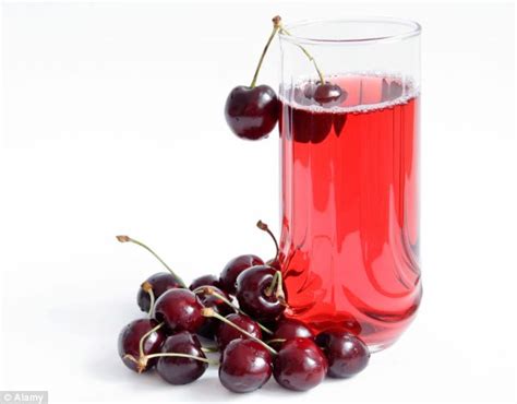 Drinking Cherry Juice Can Give You An Hour More Sleep A Day Daily Mail Online