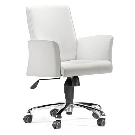 Zuo Modern Metro Office Chair White At Hayneedle