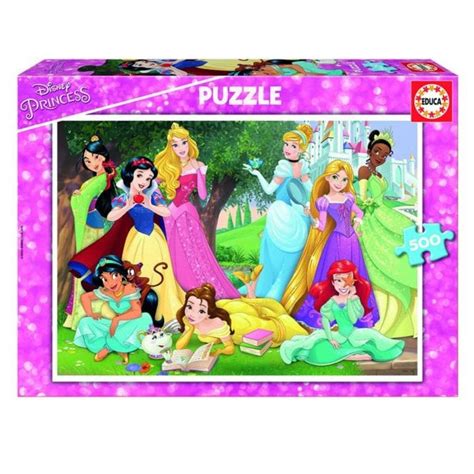 Educa Borras Disney Princesses 500 Piece Puzzle Jigsaw Puzzles