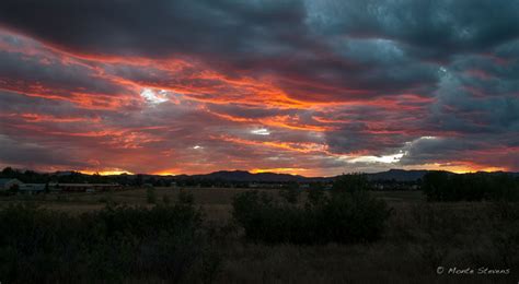 Last Nights Sunset Monte Stevens Photography Blog