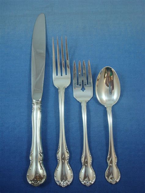 sterling silver flatware towle french dinner provincial pieces service mobile
