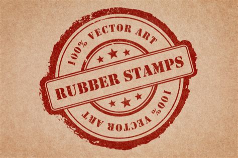 Rubber Stamps Vector Pack Volume 1 Design Panoply