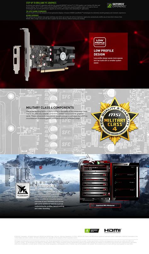Softpedia > drivers > graphics board > nvidia > nvidia geforce gt 1030 graphics driver 24.21.13.9924 for windows 10 april 2018 update while installing the graphics driver allows the system to properly recognize the chipset and the card manufacturer, updating the video driver can. MSI GeForce GT 1030 Low Profile 2G LP OC - Umart.com.au