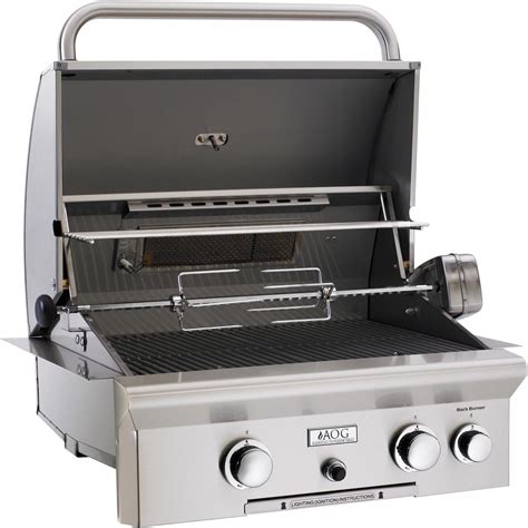 American Outdoor Grill 24 Inch Built In Natural Gas Grill W Rotisserie
