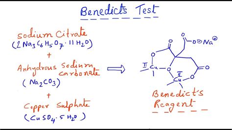 Benedict S Test Practical Organic Chemistry Benedict S Reagent YouTube