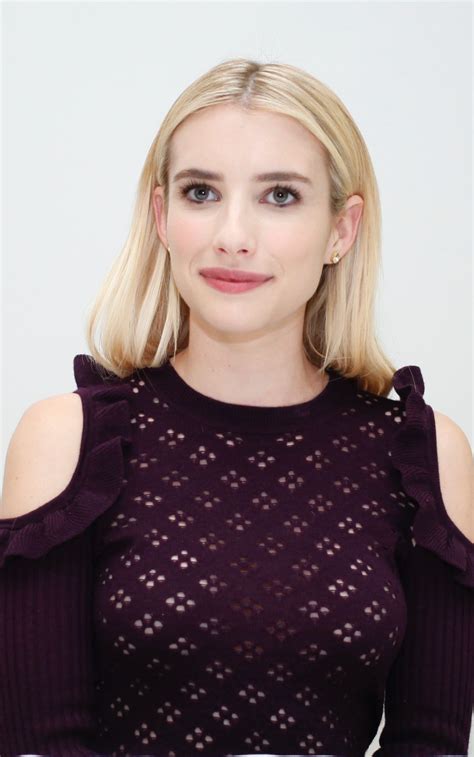 Emma Roberts At Scream Queens Press Conference In Los Angeles