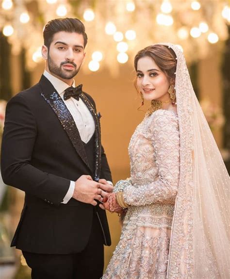 Lets Take A Look At All Of Aiman Khans Wedding Dresses Dresses