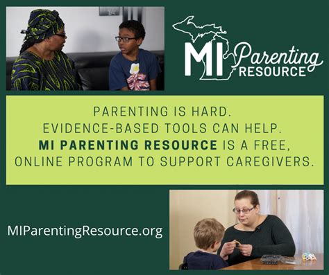 Mdhhs Offers Free Mi Parenting Resource Acmh