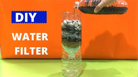 Diy Water Filter Water Filter Experiment How To Filter Dirty Water