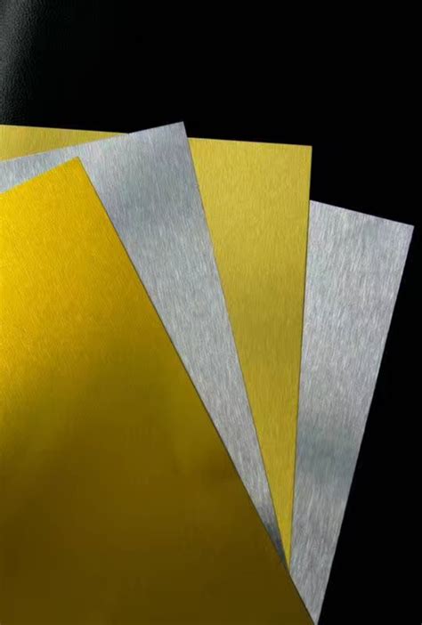 brushed aluminum sheets anodized mirror finished haomei