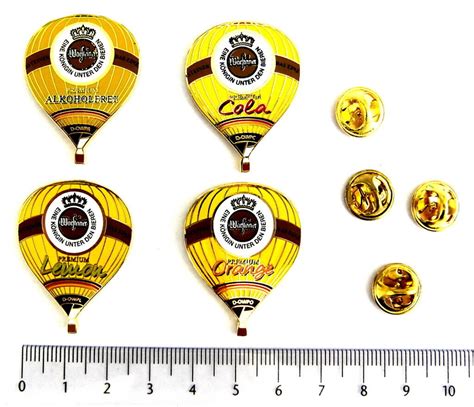 Warsteiner Ballon Pin Pins Cola Lemon Orange Alkoholfrei Pins