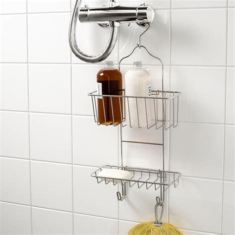immeln shower hanger two tiers zinc plated ikea