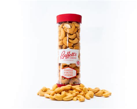 Roasted And Salted Cashews Buffetts Candies