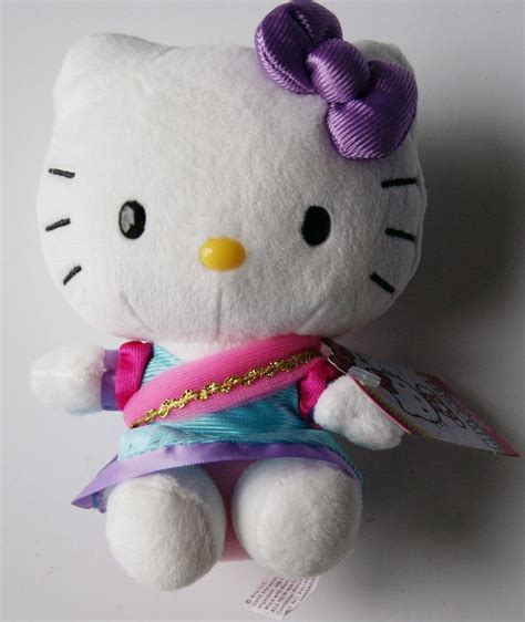 Hello Kitty Real Life Plush Genuine Original Cute Kt Plush Toy Cat Doll Girl Birthday Ts