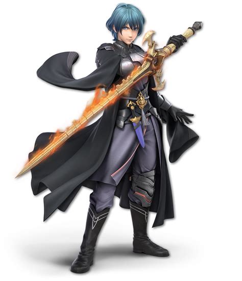 Male Byleth Render From Super Smash Bros Ultimate Art Id 128185
