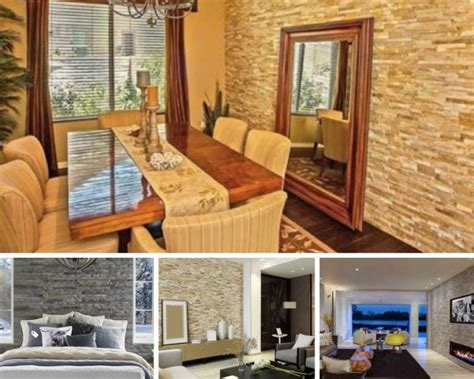 Stone Accent Wall Ideas For Living Room Wall Design Ideas