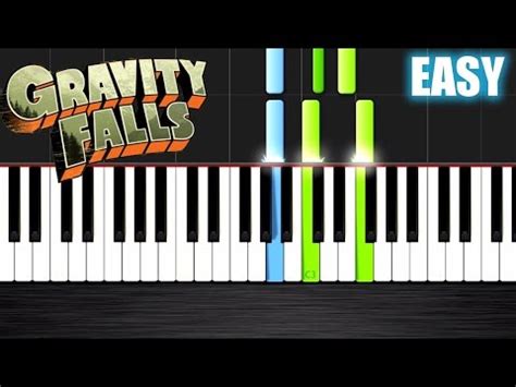 Free gravity falls opening theme piano sheet music is provided for you. Gravity Falls Theme - EASY Piano Tutorial by PlutaX ...