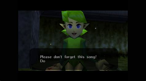 The Legend Of Zelda Ocarina Of Time Episode 11a Song Of Saria Youtube