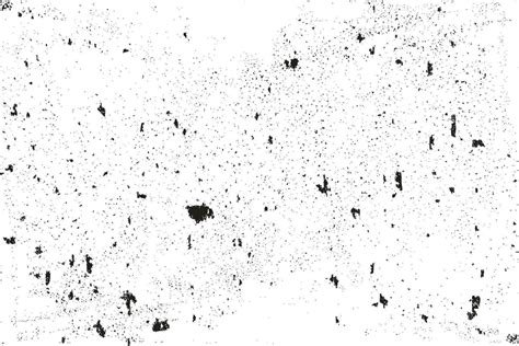Abstract Grain Texture And Dusty Background Vector Black And White