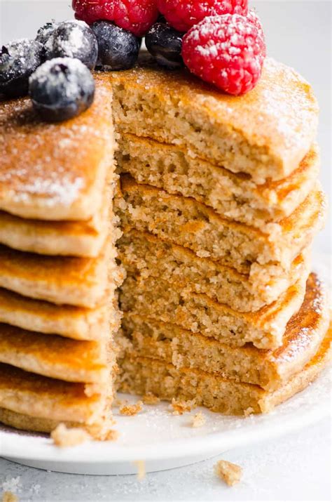 Healthy Pancakes These Healthy Pancakes With Whole Wheat Flour Are The