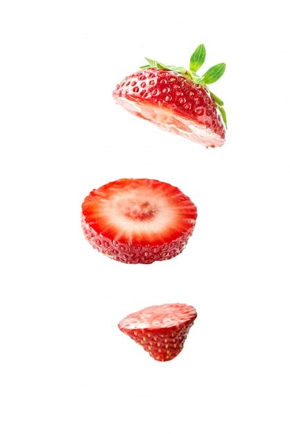 Premium Photo Sliced Strawberries