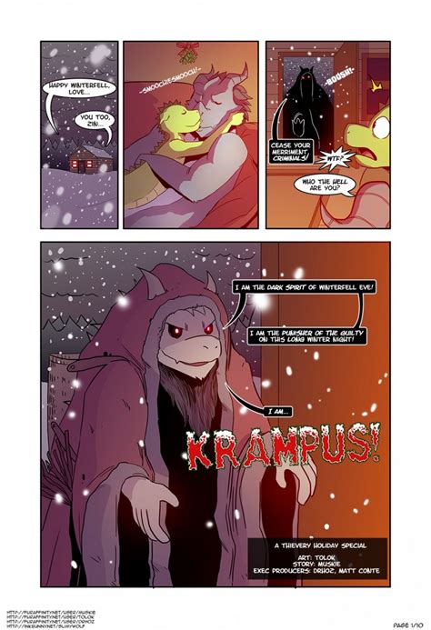 Porn Comics Krampus A Thievery Holiday Special Adult Comix Free