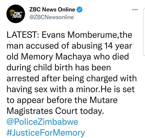 memory machaya s case hubby arrested newsdzezimbabwenewsdzezimbabwe