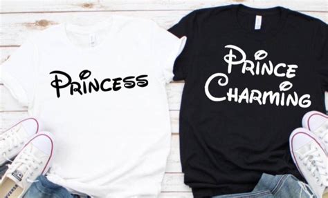 Princess and Prince Charming Matching Disney Shirts | Etsy | Matching ...