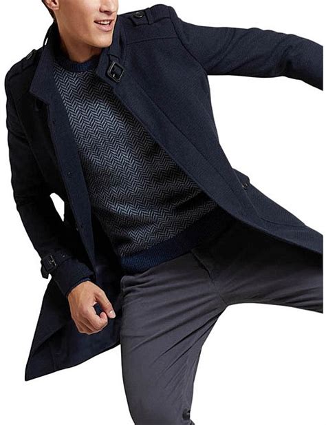 Buy Discount Oxford Roger Checked Overcoat For All The People Online