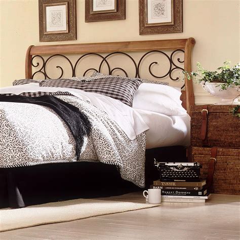 Fashion Bed Group Dunhill Wood Headboard Sleigh Style