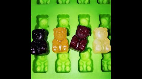 Vegan~no Gelatin~ 🐻gummy Bears Made With Condensed Organic Fruit Juices