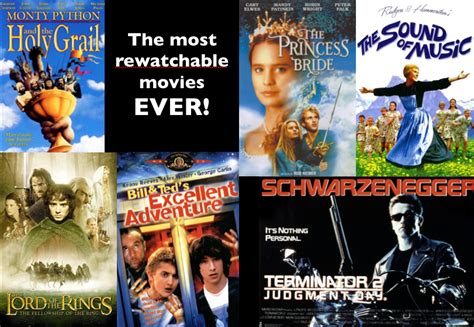 What Makes Movies Rewatchable And A List Of The 50 Most Rewatchable